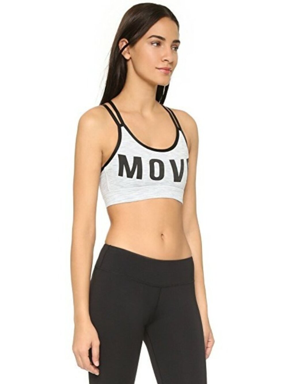MINKPINK Move Racerback Crop Top L | Black | Activewear | NWT Poshmark Descript - Picture 8 of 12